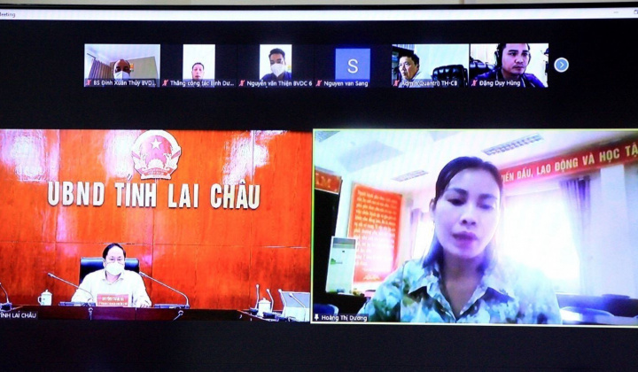 Lai Châu: Gặp mặt các Đoàn cán bộ y tế tham gia hỗ trợ chống dịch Covid-19 tại các tỉnh phía Nam