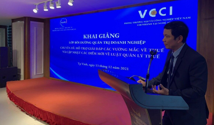 Nghệ An: Hỗ trợ giải đáp các vướng mắc về thuế, cập nhật các điểm mới về Luật Quản lý thuế năm 2021