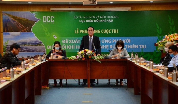 Phát động cuộc thi “Đề xuất mô hình ứng phó với biến đổi khí hậu, giảm nhẹ rủi ro thiên tai”