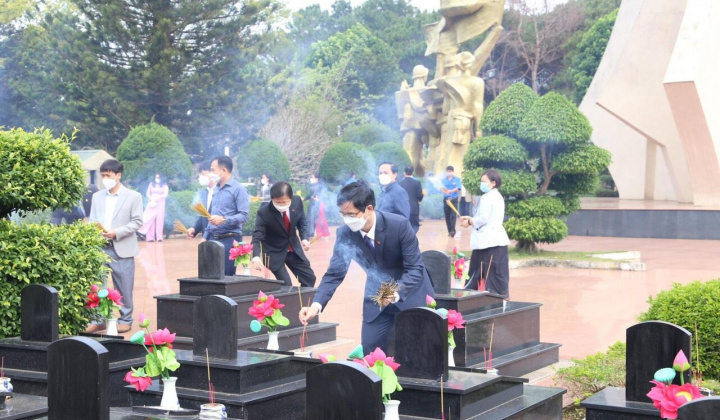 Đắk Lắk:  Khánh thành Đền thờ liệt sĩ tại Nghĩa trang Liệt sĩ tỉnh