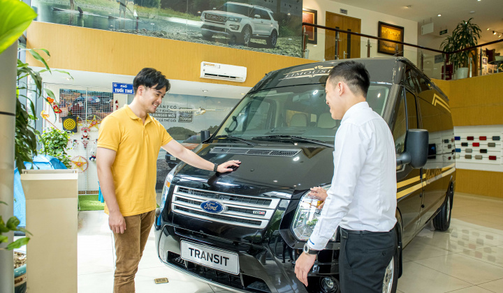 Sở hữu xe Ford Transit Luxury dễ dàng hơn với ưu đãi đến từ Ford & TPBank
