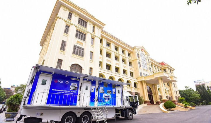 SCB tặng 3 xe xét nghiệm Covid-19 trị giá 45 tỷ đồng cho Hà Nội, Nam Định và Thừa Thiên Huế