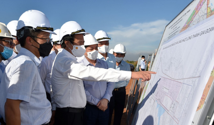 Phó Thủ tướng Lê Văn Thành: Không cho phép chậm tiến độ sân bay Long Thành