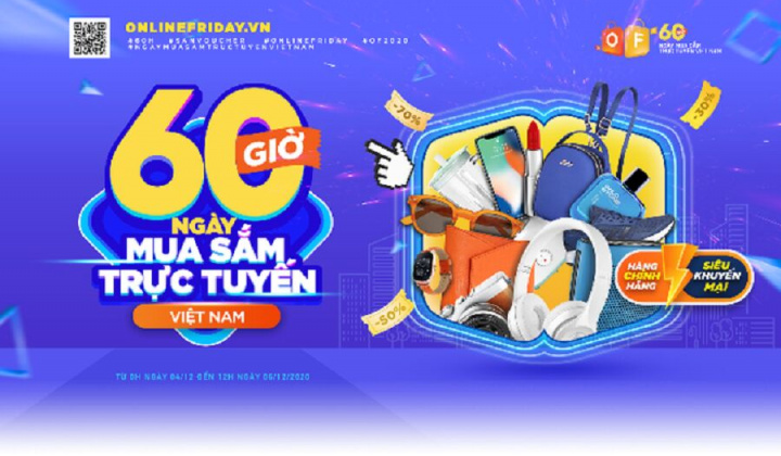 Chính thức diễn ra "60 giờ mua sắm trực tuyến Việt Nam" năm 2021