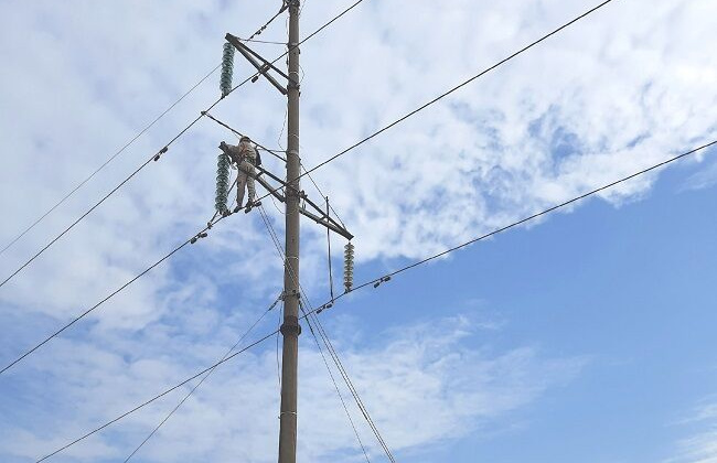 Đội Quản lý vận hành cao thế (PC Nam Định) tăng cường củng cố lưới điện 110kV 