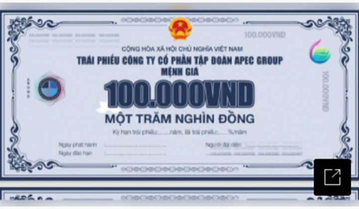 Apec Group bị phạt 600 triệu đồng vì vi phạm công bố thông tin khi chào bán trái phiếu
