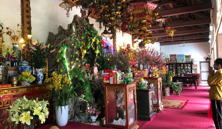 Lễ chùa an lành mùa dịch Covid-19