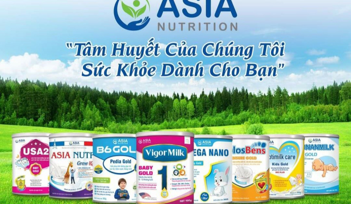Sữa ASIA: Tâm huyết của chúng tôi, sức khỏe dành cho bạn
