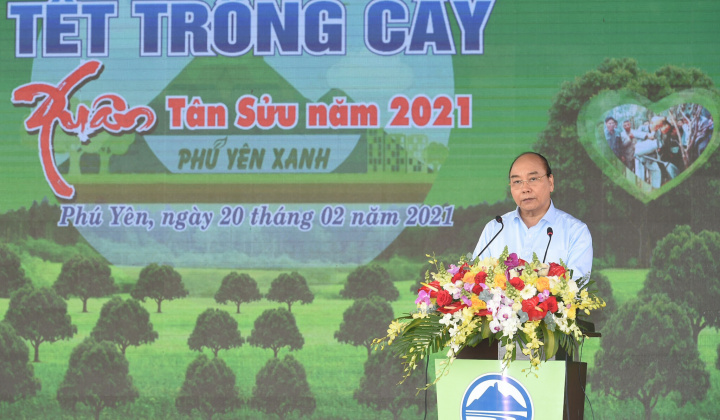 Thủ tướng truyền thông điệp về chương trình 1 tỷ cây xanh