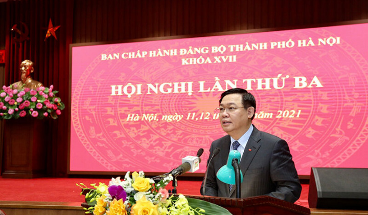 Thành ủy Hà Nội thông qua 10 Chương trình công tác lớn