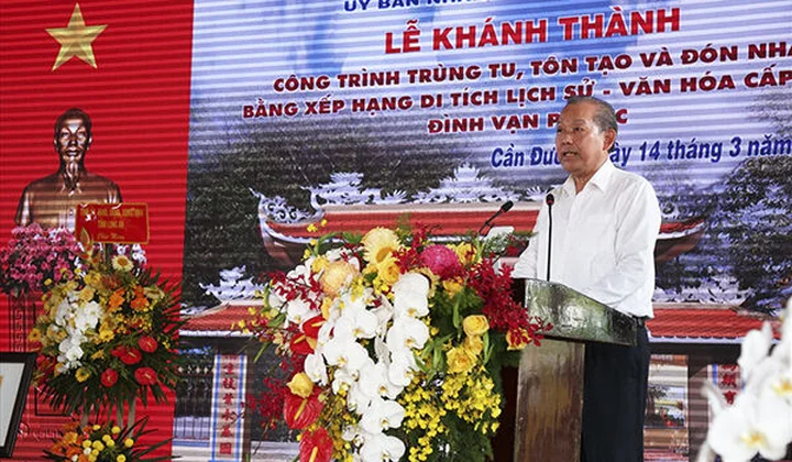 Long An: Giữ gìn và phát huy các giá trị lịch sử văn hóa