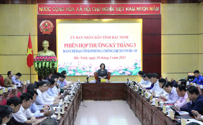 Bắc Ninh: Khoảng 300.000 người ưu tiên được tiêm vắc xin ngừa Covid-19 miễn phí