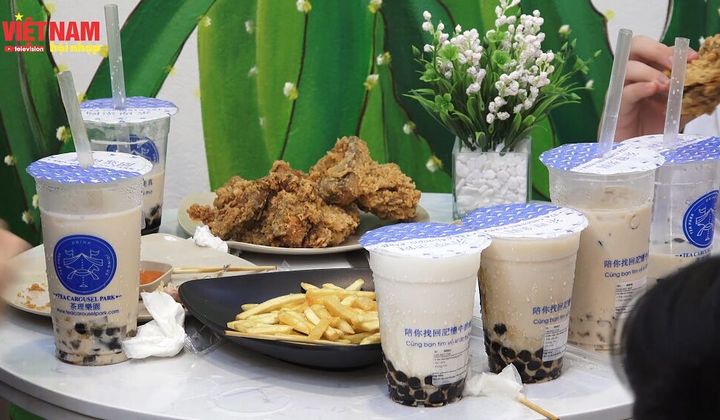 Thương hiệu trà sữa Đài Loan Tea Carousel Park và Sữa chua trân châu Hoàng Gia khai trương cơ sở thứ 5 tại Hà Nội
