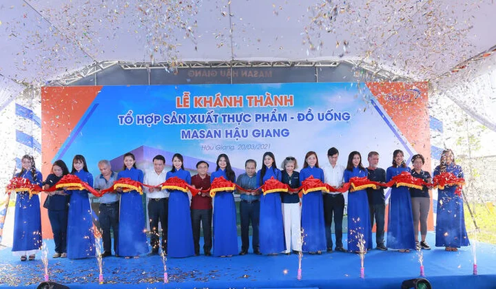 Masan Consumer khánh thành Tổ hợp sản xuất Thực phẩm - Đồ uống 1600 tỷ tại Hậu Giang
