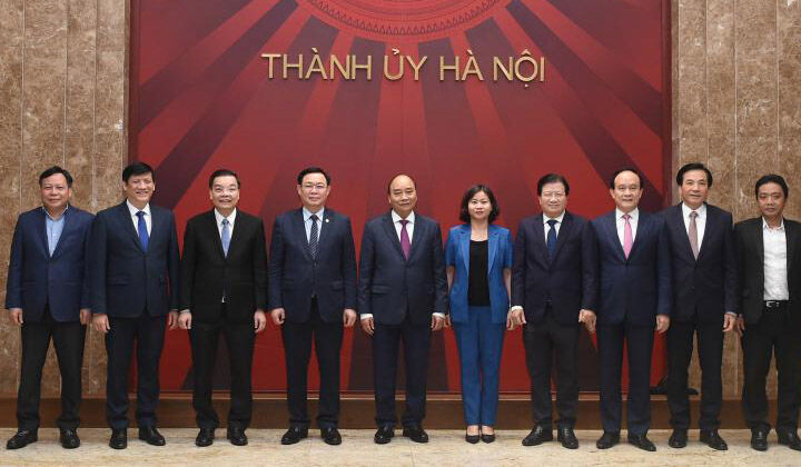 Thủ tướng Nguyễn Xuân Phúc: Môi trường sống Hà Nội cần hướng đến các tiêu chuẩn OECD
