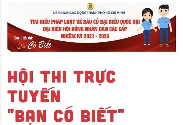 TPHCM: Phát động Hội thi trực tuyến “Công nhân, viên chức, người lao động với Ngày hội non sông”