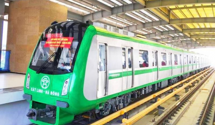 Dự kiến vận hành thương mại tuyến đường sắt Cát Linh - Hà Đông vào tháng 5