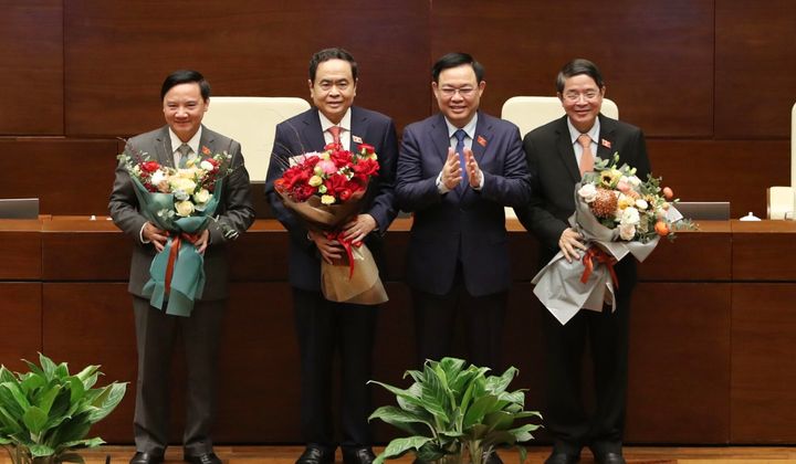 3 tân Phó Chủ tịch Quốc hội