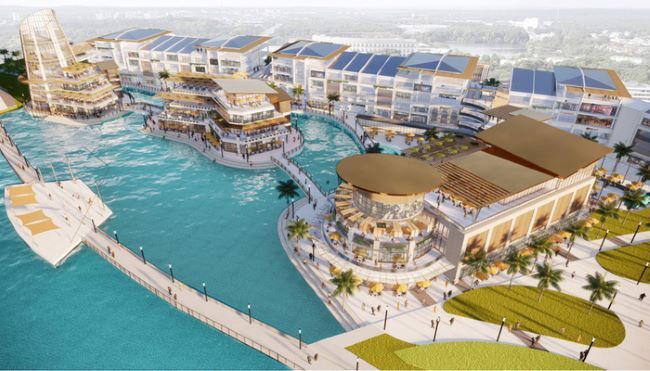 Ecopark sắp triển khai trung tâm thương mại trên mặt nước