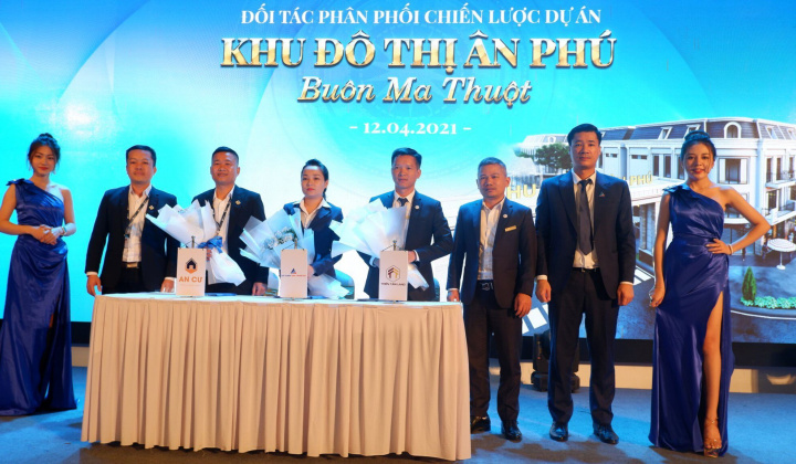 Thiên Tâm Land:  Ký kết là nhà phân phối khu đô thị Ân Phú 