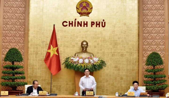 Thủ tướng Phạm Minh Chính chủ trì phiên họp Chính phủ sau kiện toàn nhân sự