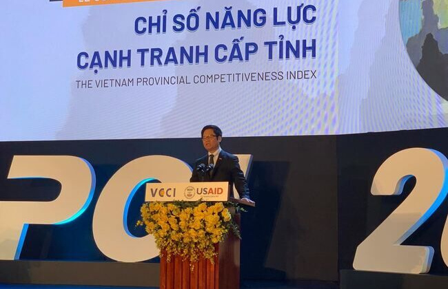 Nam Định xếp thứ 40 trên bảng xếp hạng PCI 2020 