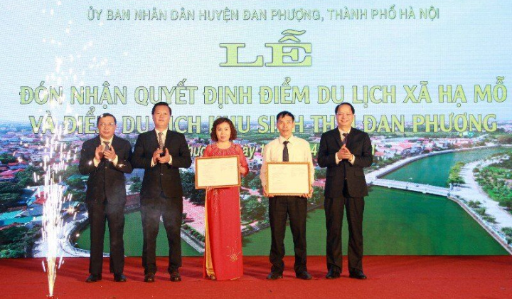 Đan Phượng: Vùng quê giàu tiềm năng du lịch