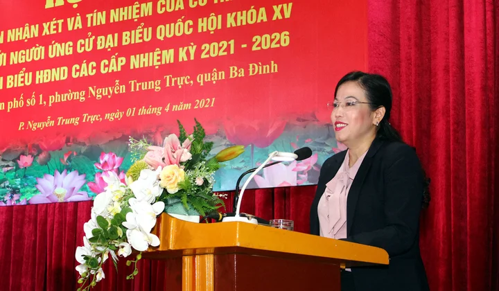 100% cử tri tín nhiệm giới thiệu đồng chí Nguyễn Thanh Hải ứng cử đại biểu Quốc hội