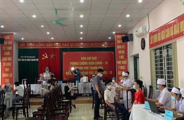 TP.Thanh Hóa: Triển khai tiêm vắc – xin phòng chống COVID - 19