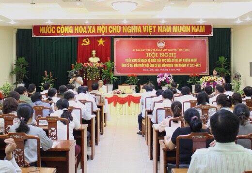 Bình Định: Hội nghị tiếp xúc giữa cử tri với đại biểu Quốc hội, đại biểu HĐND tỉnh