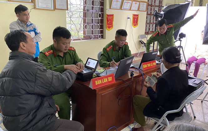 Huyện Võ Nhai, Thái Nguyên: Nhiều giải pháp đẩy nhanh tiến độ làm căn cước công dân