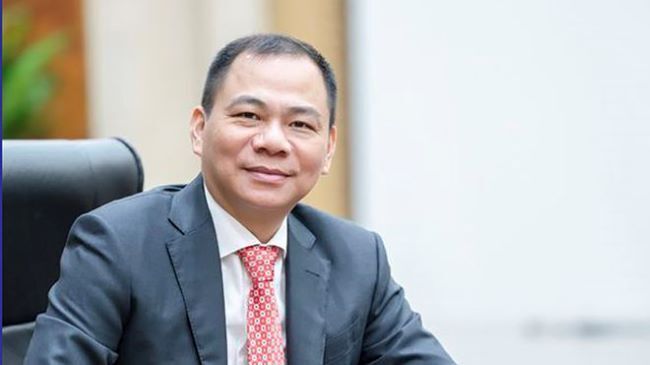 Ông Phạm Nhật Vượng giàu thứ 274 thế giới, tài sản 8,7 tỉ USD