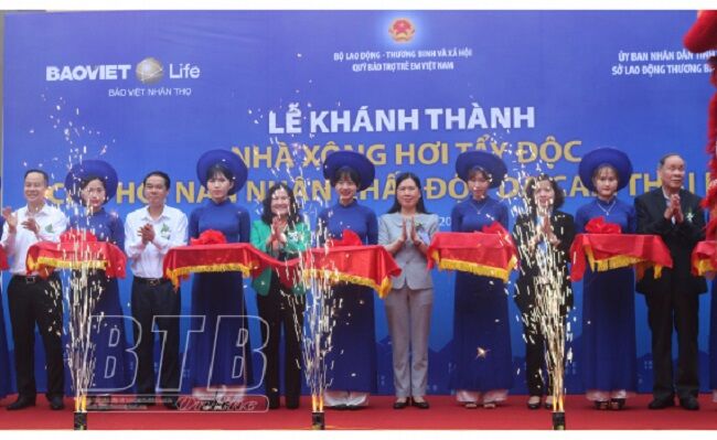 Thái Bình: Đưa vào sử dụng nhà tẩy độc cho nạn nhân chất độc da cam