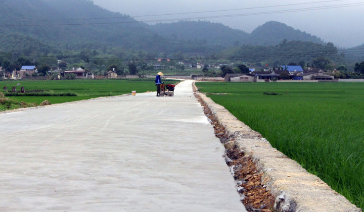 Đại Từ, Thái Nguyên: Hoàn thành đường liên xã Ký Phú - Văn Yên