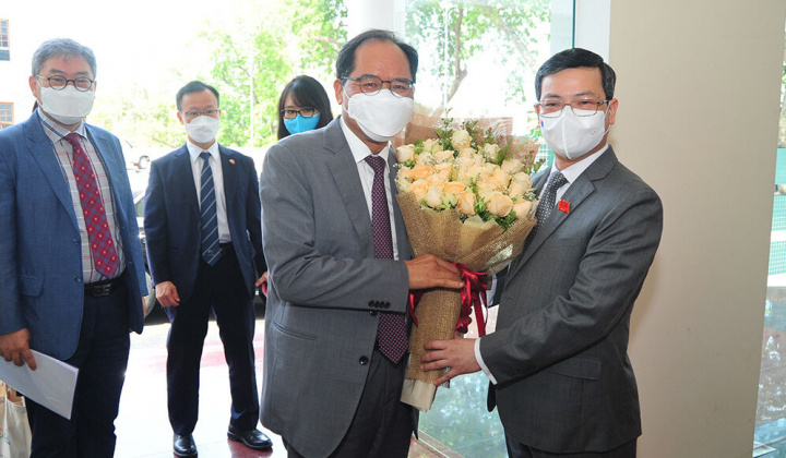 Đại sứ Hàn Quốc thăm và làm việc tại Tuyên Quang