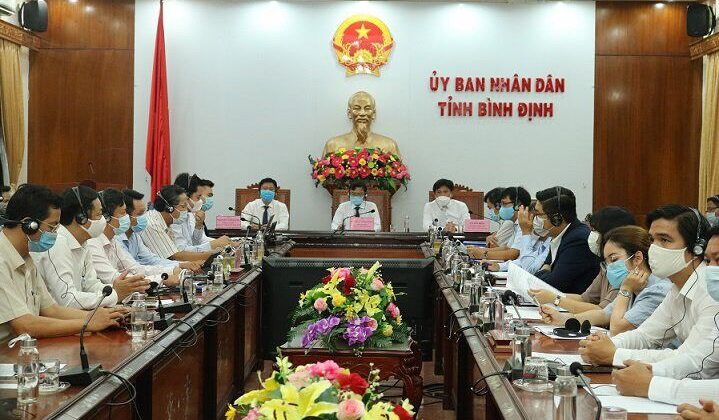 Bình Định: Hội thảo trực tuyến xúc tiến đầu tư Hoa Kỳ 