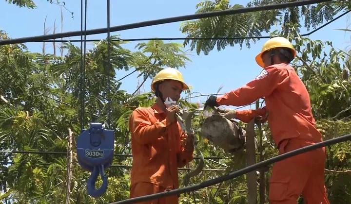 Kon Tum: Mưa kèm lốc làm tốc mái nhà dân, mất điện trên diện rộng