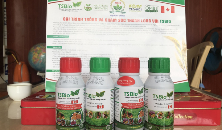 Phân bón vi sinh TSBIO Việt Nam – Canada: Hướng đến một nền nông nghiệp xanh - sạch và hiệu quả
