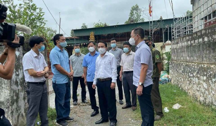 Nghệ An: Giãn cách xã hội đối với xã Diễn Bích, huyện Diễn Châu