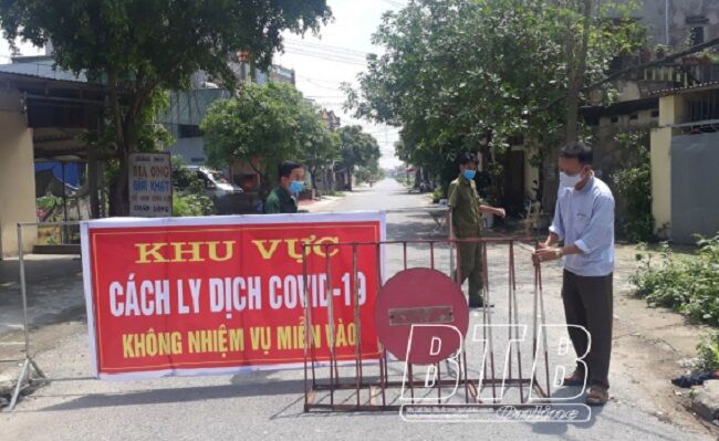 Thái Bình giãn cách xã hội từ 12 giờ ngày 6/5