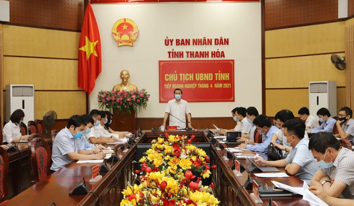 Thanh Hóa: Luôn đồng hành cùng doanh nghiệp tháo gỡ khó khăn, thúc đẩy phát triển