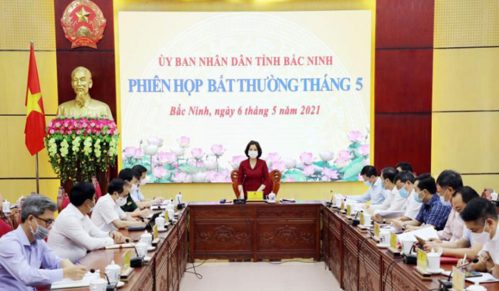 Bắc Ninh: UBND tỉnh họp phiên bất thường tháng 05/2021