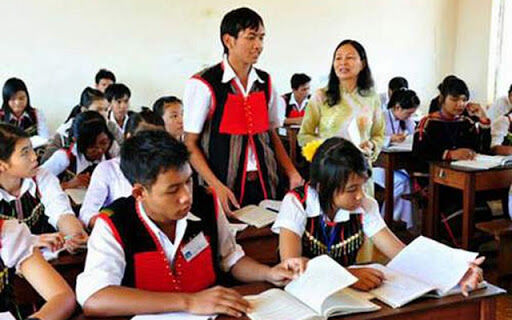Bộ GD&ĐT dự thảo hỗ trợ dạy và học tiếng dân tộc thiểu số trong trường phổ thông