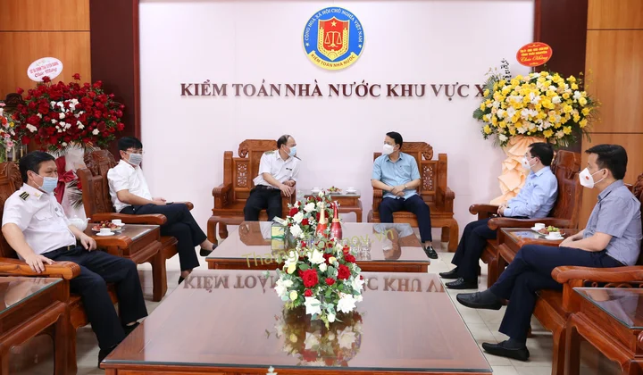 Thái Nguyên: Lãnh đạo tỉnh chúc mừng Kiểm toán Nhà nước khu vực X nhân dịp kỷ niệm 10 năm thành lập