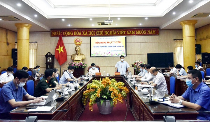 Bắc Kạn: Hội nghị trực tuyến về công tác phòng, chống dịch Covid-19