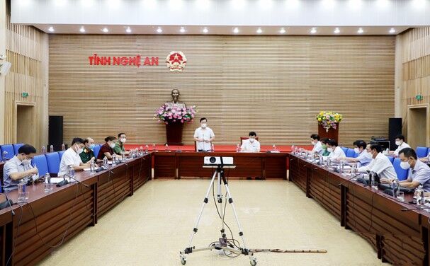 Nghệ An: Giãn cách xã hội toàn Thành phố Vinh theo Chỉ thị 15 của Thủ tướng Chính phủ