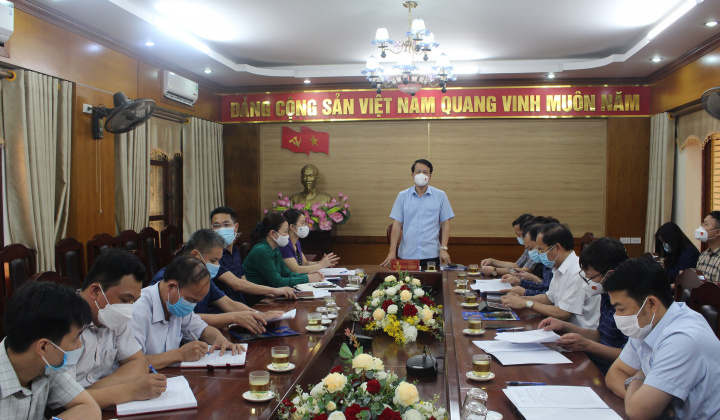 Đồng chí Phó Chủ tịch UBND tỉnh Thái Nguyên làm việc tại huyện Võ Nhai