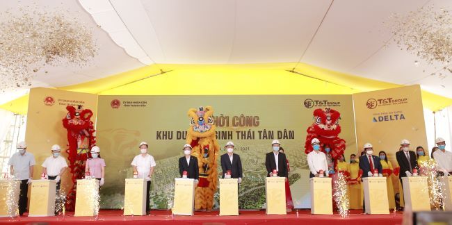 T&T Group khởi công xây dựng khu sinh thái biển tại Nghi Sơn - Thanh Hóa
