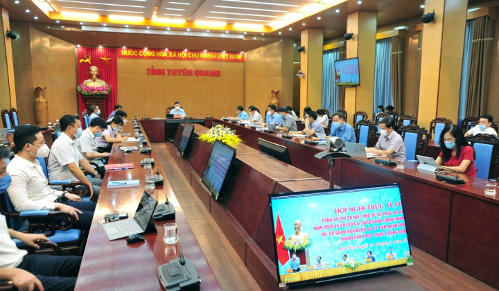 Tuyên Quang: Công bố Chỉ số cải cách hành chính và Chỉ số hài lòng của người dân đối với sự phục vụ của cơ quan hành chính nhà nước năm 2020