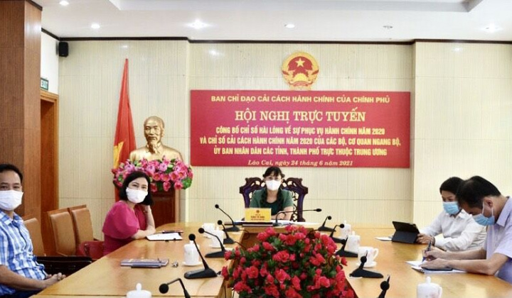 Lào Cai tăng 1 bậc trên bảng xếp hạng kết quả chỉ số cải cách hành chính